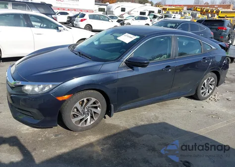 2017 Honda Civic Ex z USA, uszkodzony, nr VIN 19XFC2F72HE036308